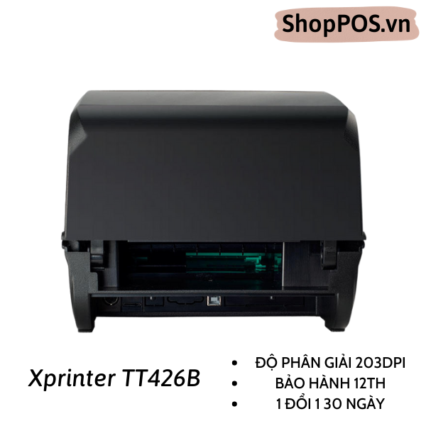 Máy in tem nhãn Xprinter TT426B