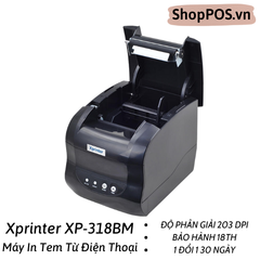 Máy In Vận Đơn Từ Điện Thoại Xprinter XP-318BM