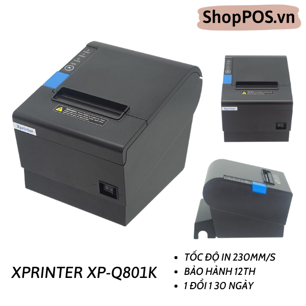 Máy in hóa đơn Xprinter XP-Q801K ( 230mm/s)