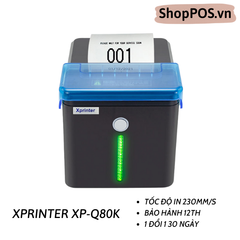 Máy in hóa đơn Xprinter XP-Q80K ( mẫu chuyên dụng dành cho nhà bếp)