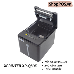 Máy in hóa đơn Xprinter XP-Q80K ( mẫu chuyên dụng dành cho nhà bếp)