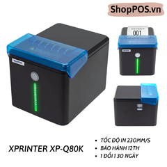 Máy in hóa đơn Xprinter XP-Q80K ( mẫu chuyên dụng dành cho nhà bếp)