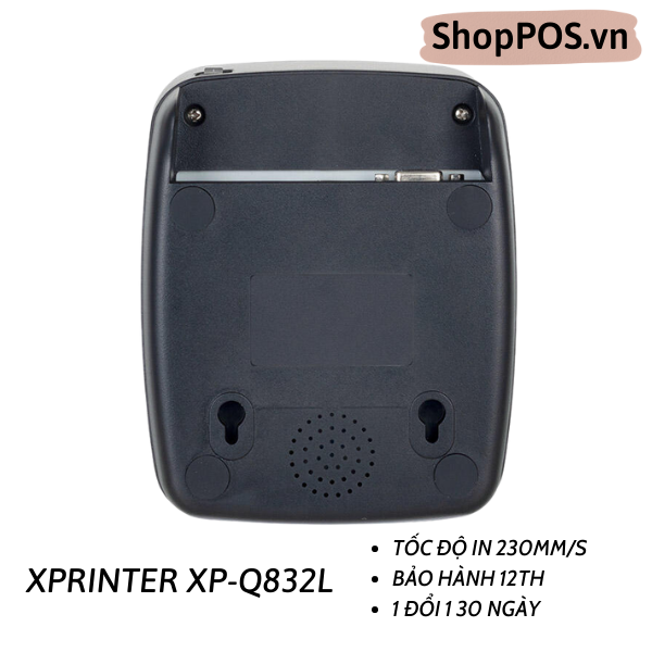 Máy in hóa đơn Xprinter XP-Q832L - Tích hợp tính năng số thứ tự