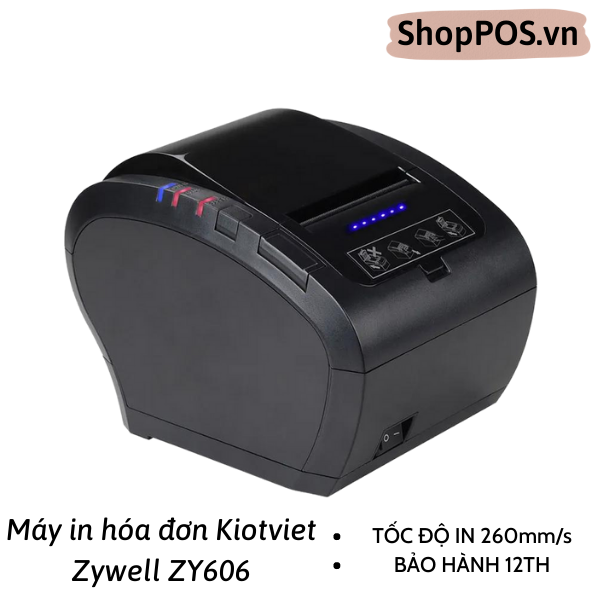 Máy in hóa đơn KPOS ZY606 - Máy in Kiotviet