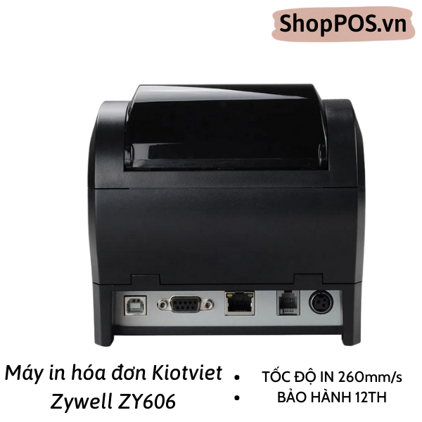 Máy in hóa đơn KPOS ZY606 - Máy in Kiotviet