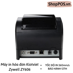 Máy in hóa đơn KPOS ZY606 - Máy in Kiotviet