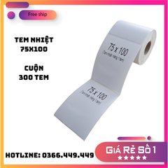 Decal nhiệt - Giấy In Shoppe - Tiki - Lazada 75x100x30 mét