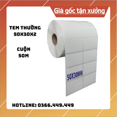 Decal Thường 50x30x2 cuộn 50m