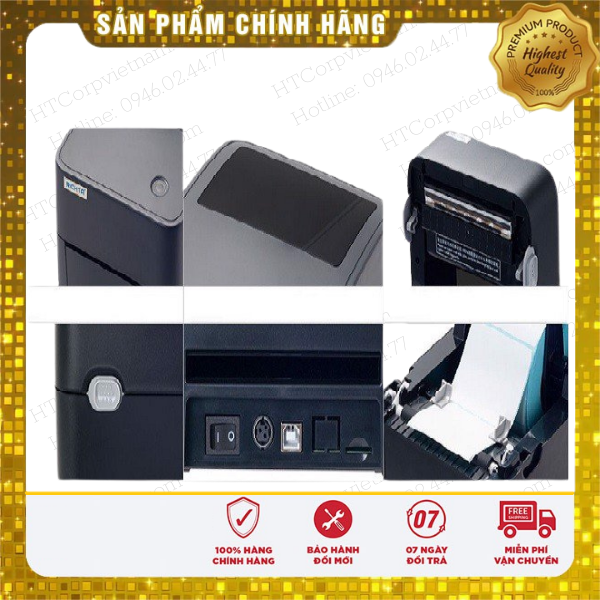 Máy In Mã Vạch Richta SLP R400B( 203dpi- USB)