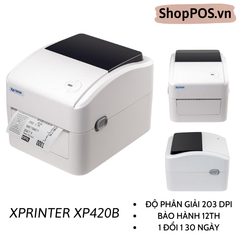 Máy In Mã Vạch Xprinter 420B ( USB)