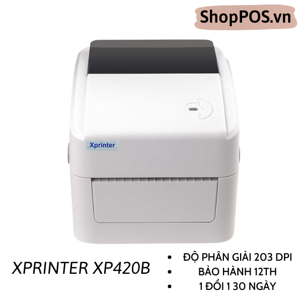 Máy In Mã Vạch Xprinter 420B ( USB)