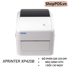 Máy In Mã Vạch Xprinter 420B ( USB)