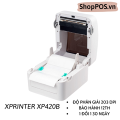Máy In Mã Vạch Xprinter 420B ( USB)