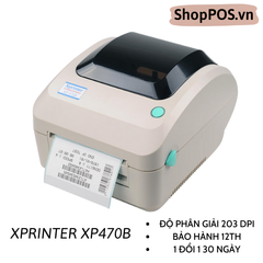 Máy In Mã Vạch Xprinter 470B ( USB)