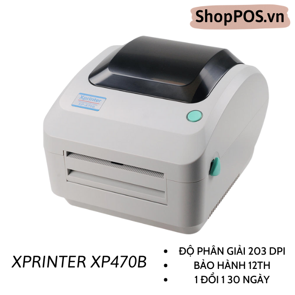Máy In Mã Vạch Xprinter 470B ( USB)
