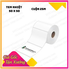 Decal nhiệt - Giấy In Tem Nhiệt GHTK 50x50x30 mét