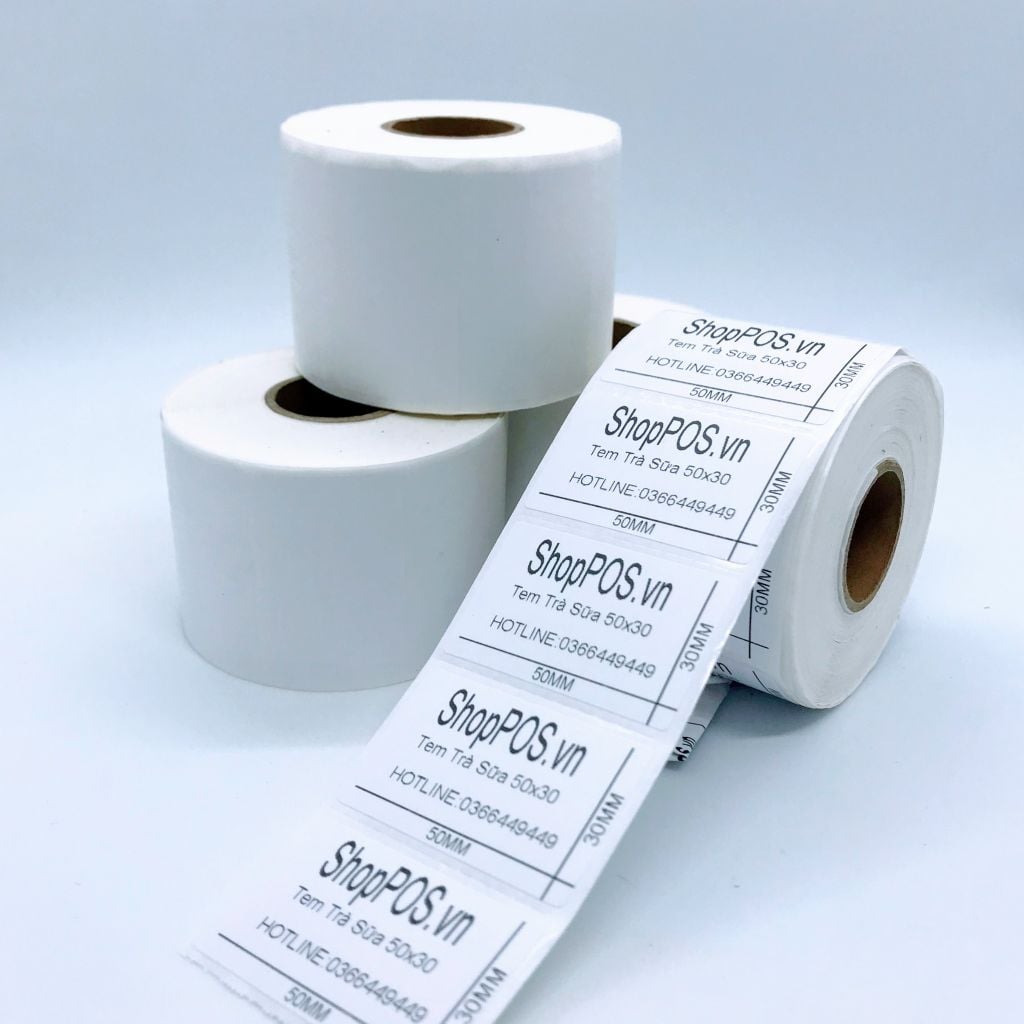 Giấy In Tem Nhiệt 60x40