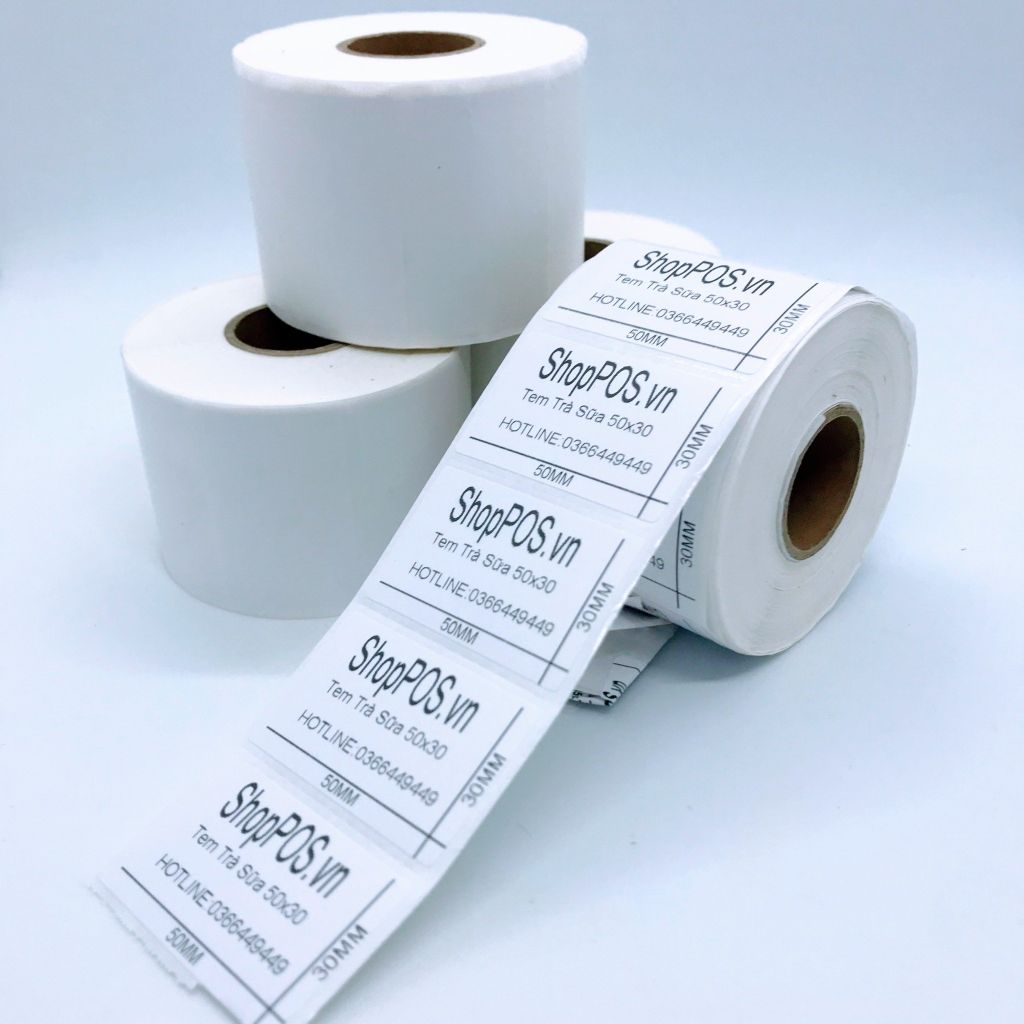 Giấy In Tem Nhiệt 60x40