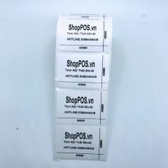 Giấy In Tem Nhiệt 60x40