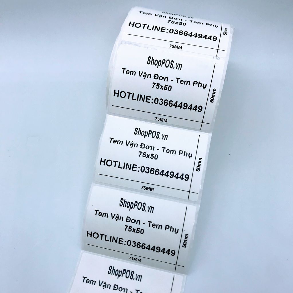 Giấy In Tem Nhiệt 60x40