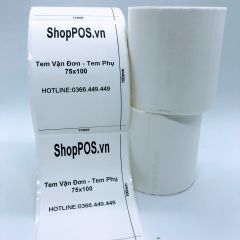 Decal nhiệt - Giấy In Shoppe - Tiki - Lazada 75x100x30 mét