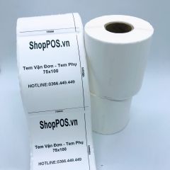 Decal nhiệt - Giấy In Shoppe - Tiki - Lazada 75x100x30 mét