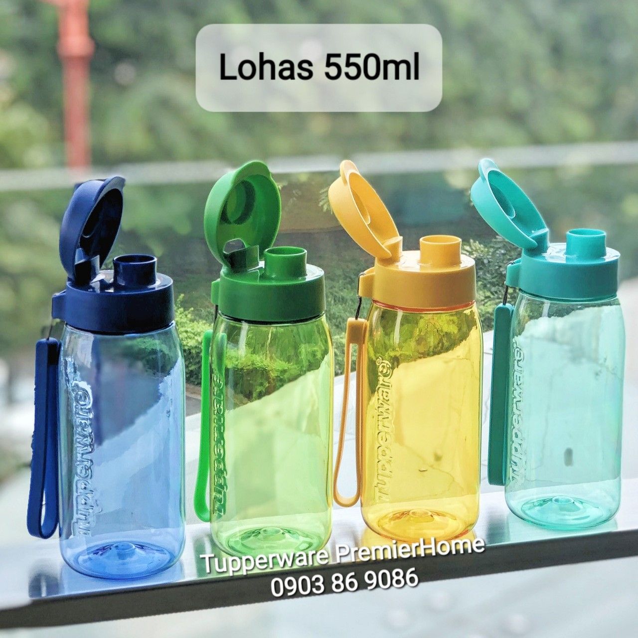  Bình nước Tupperware Lohas Flask 550ml giá/1bình 