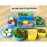  Set 8 hộp trữ mát Modern Tupperware 