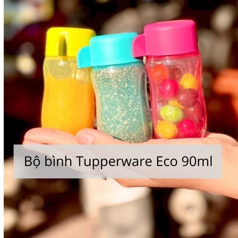 Bình nước Tupperware Eco Bottle 90ml bộ 3 giảm 30% Black Friday 2021 –  TUPPERWARE CHÍNH HÃNG 2023 ❤️