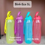  Bình nước Tupperware Eco Bottle Gen II 1L giá/1 bình (màu ngẫu nhiên) 