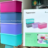  Bộ hộp Bảo quản thực phẩm Tupperware FUNTASTIC FOUR 