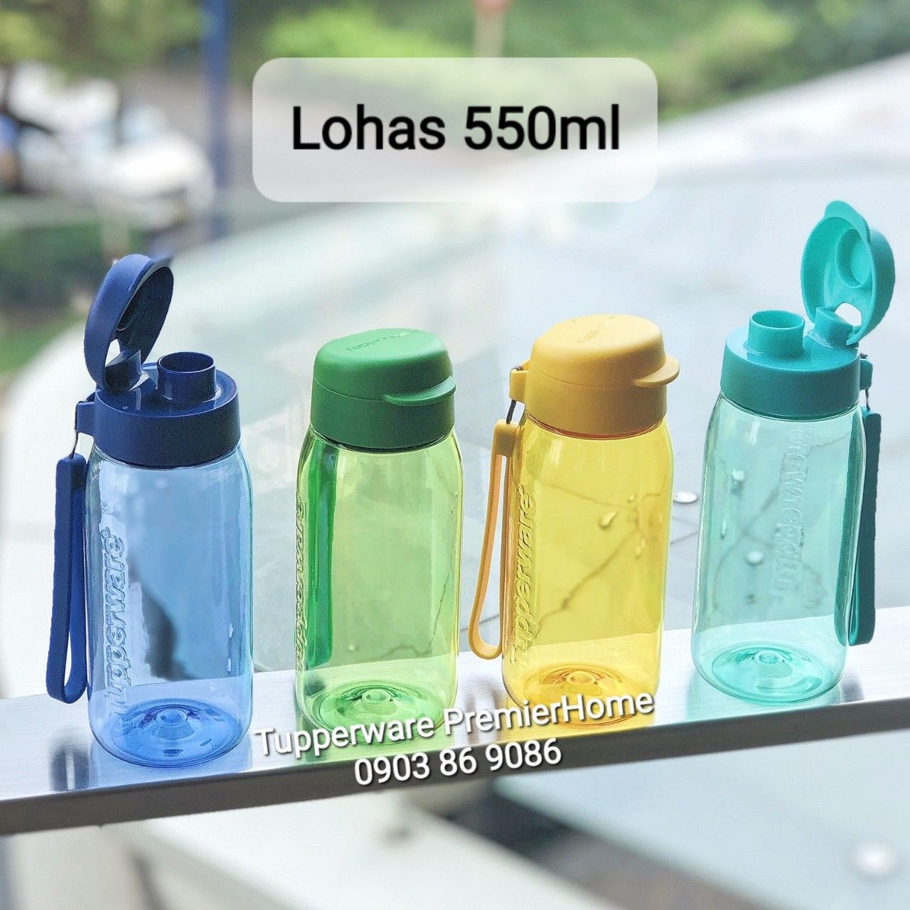  Bình nước Tupperware Lohas Flask 550ml màu ngẫu nhiên giá/bình (màu ngẫu nhiên) 