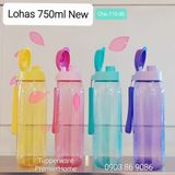  Bình nước Tupperware Lohas Flask 750ml màu mới giá/1bình (màu ngẫu nhiên) 