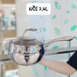  Nồi Tupperware T Chef Series Saucepan 2.4L (nắp kính) 