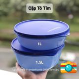  Set 2 tô tròn Modular 1L và 1.5L Tupperware 