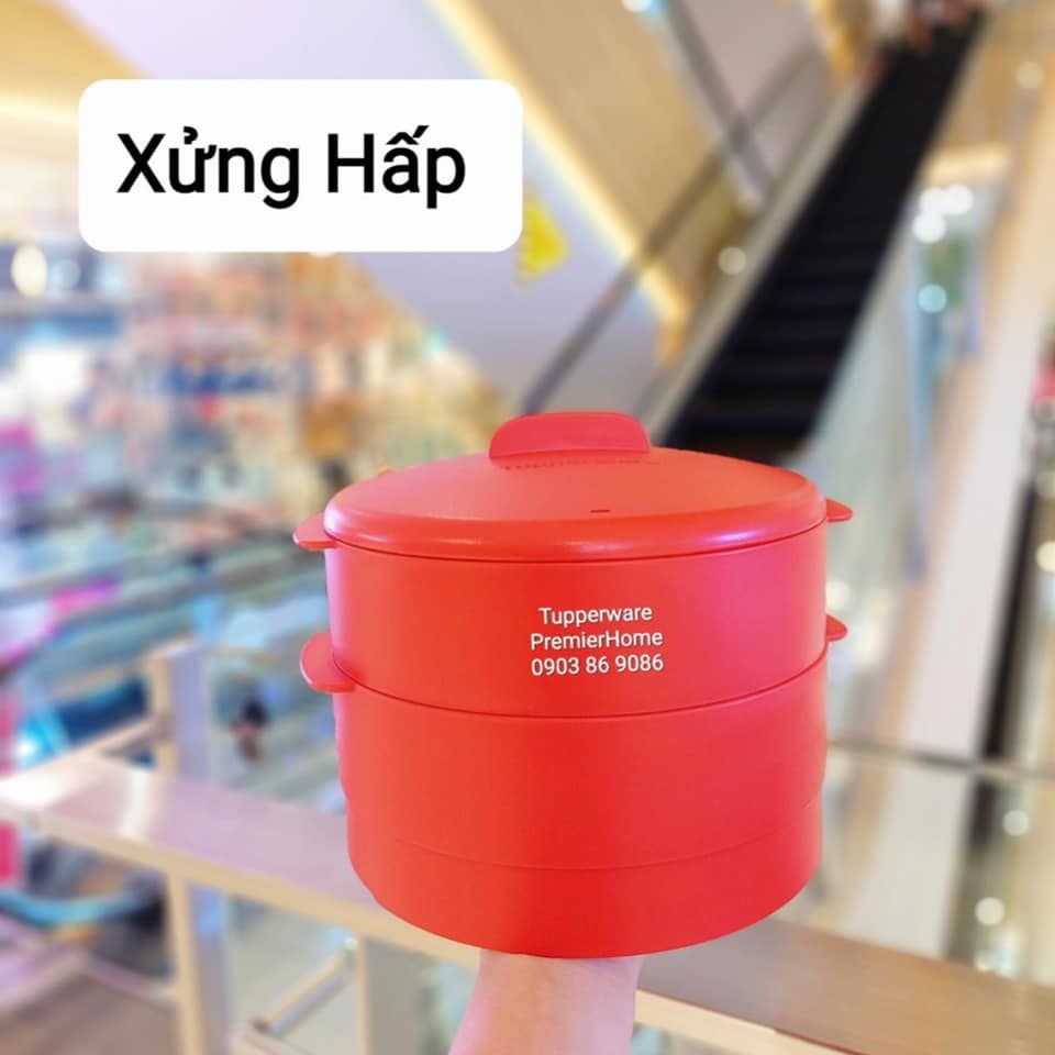  Xửng hấp 2 Tầng Tupperware Steam It member giá rẻ 