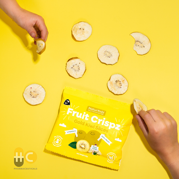  Kiwi vàng sấy lạnh NaturKidz 10g Nhập khẩu chính hãng New Zealand 
