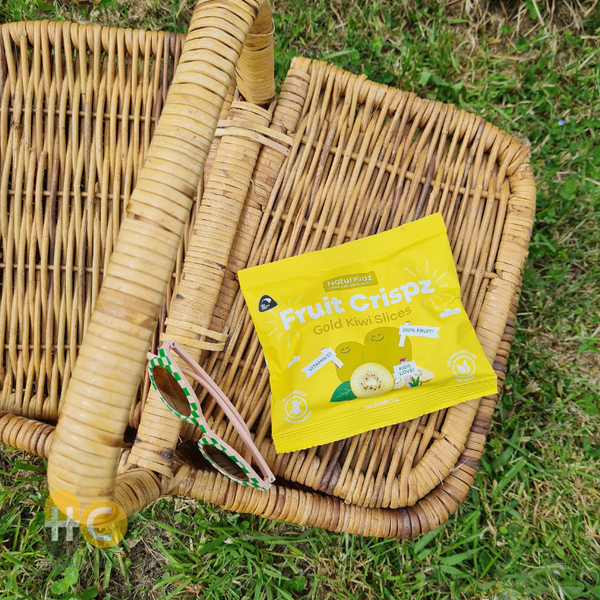  Kiwi vàng sấy lạnh NaturKidz 10g Nhập khẩu chính hãng New Zealand 