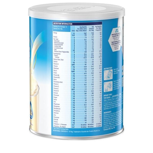 NESTLE - Sữa Kid Essentials cho trẻ biếng ăn, chậm tăng cân 800g - BAO BÌ MỚI 