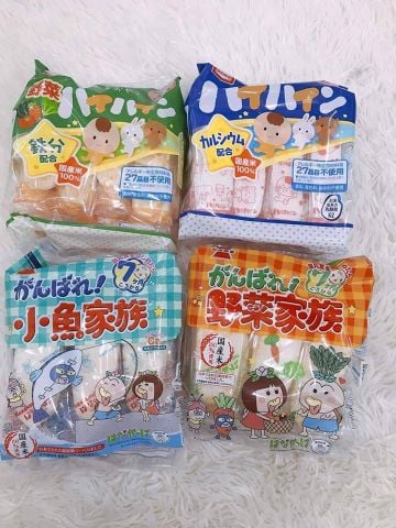 Bánh gạo ăn dặm HaiHain Nhật đủ vị