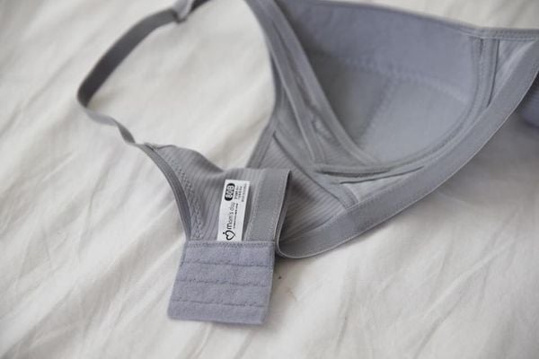 Áo lót bầu và cho con ti Momsday Hàn Quốc kẻ vân (MB11003)- Màu ghi xám