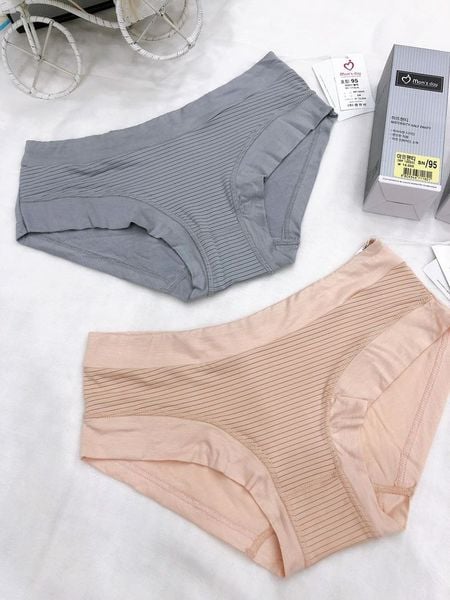 Quần lót bầu và sau sinh cạp trễ Mom'sday kẻ vân (MP12005)