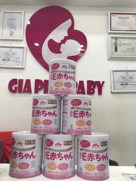 Sữa Morinaga E-Akachan số 0 cho trẻ non tháng 800g