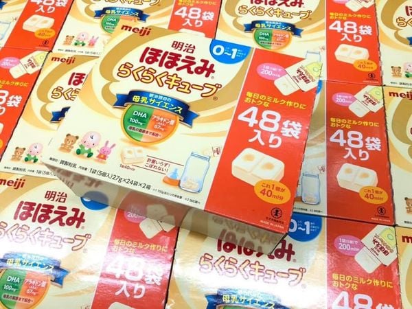 Sữa Meiji thanh số 0 (0-12 tháng)  ( Thanh Lẻ)