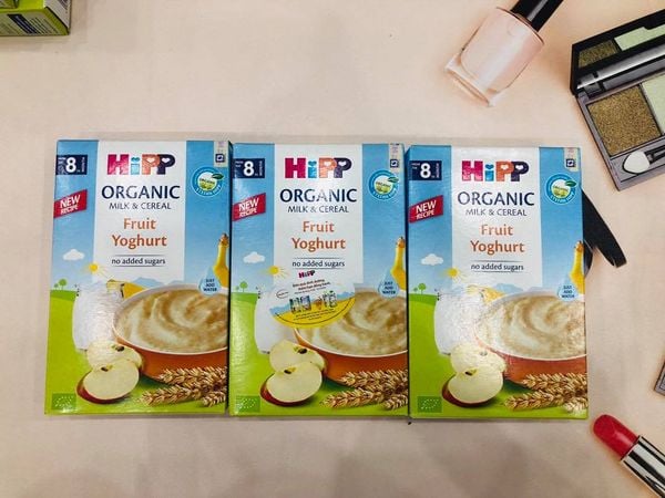 Bột ăn dặm vị chuối đào 250g 4m+