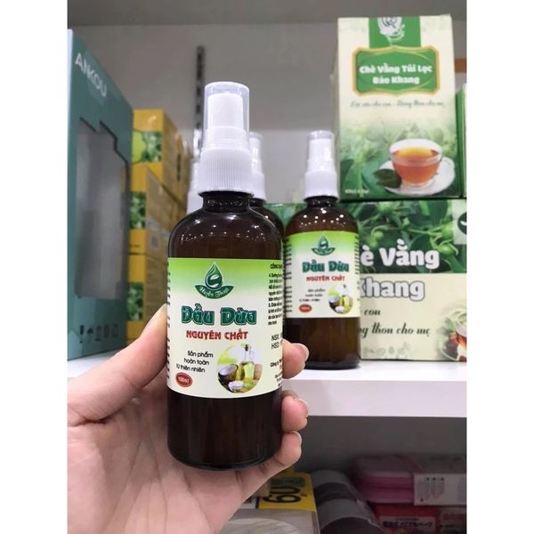 Dầu dừa chai xịt 100ml bảo nhiên chính hãng