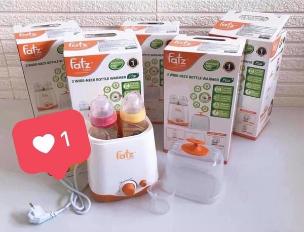 Máy hâm sữa 2 bình cổ rộng FB3012SL