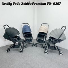 Xe Đẩy Vovo 2 Chiều Premium VO-0207 - Đủ màu