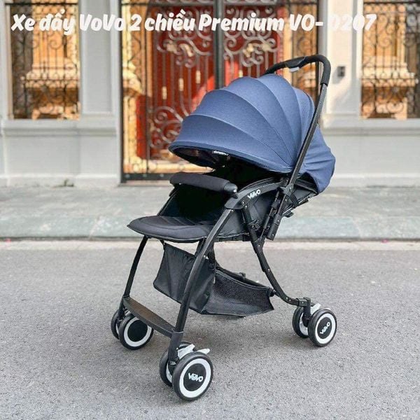 Xe Đẩy Vovo 2 Chiều Premium VO-0207 - Đủ màu