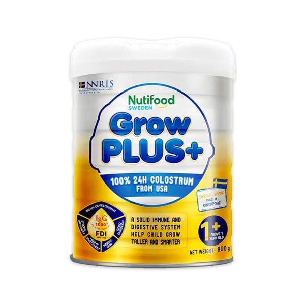 Sữa Grow Plus Vàng 800g – Dinh Dưỡng Đặc Chế Giúp Trẻ Tăng Cân, Khỏe Mạnh Mỗi Ngày